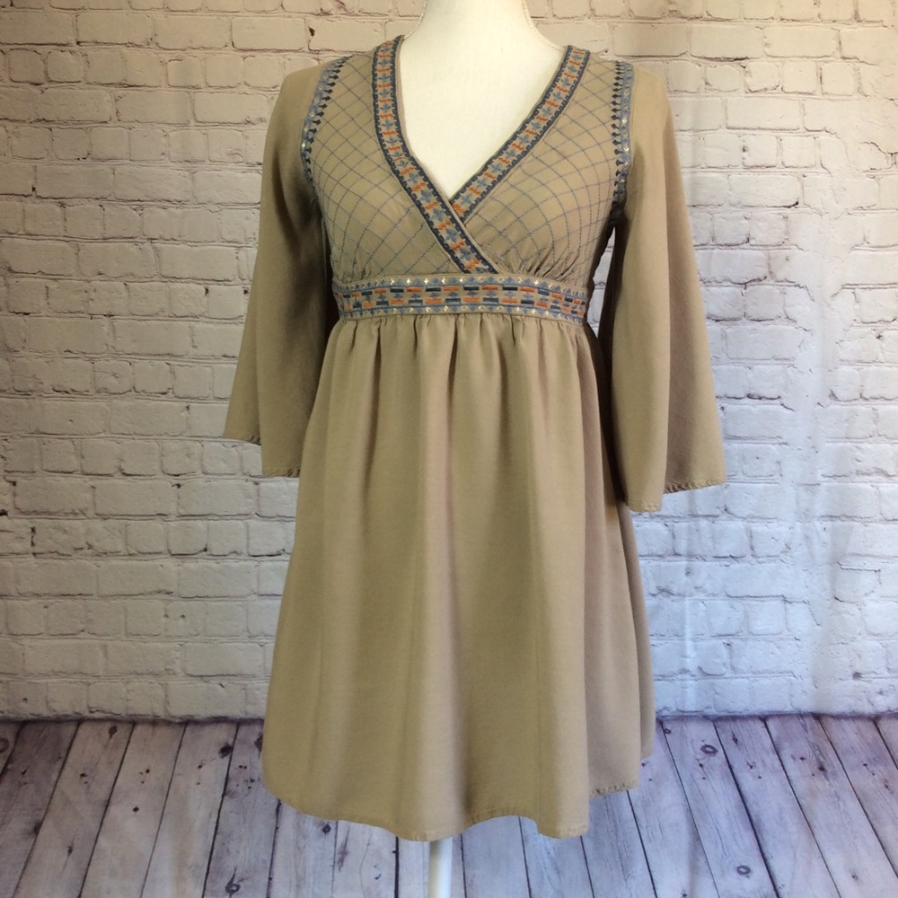 Flying tomato embroidered beach cover up